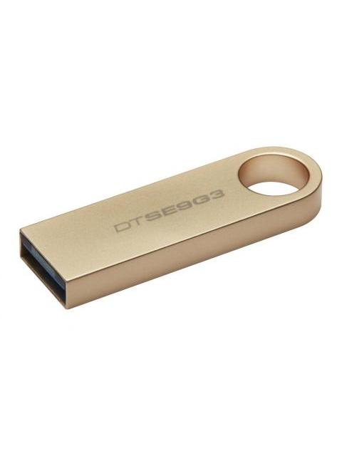 MEMORIA USB KINGSTON DATATRAVELER SE9 G3 128GB 3.2 GEN 1 METALICA ORO - Imagen 4