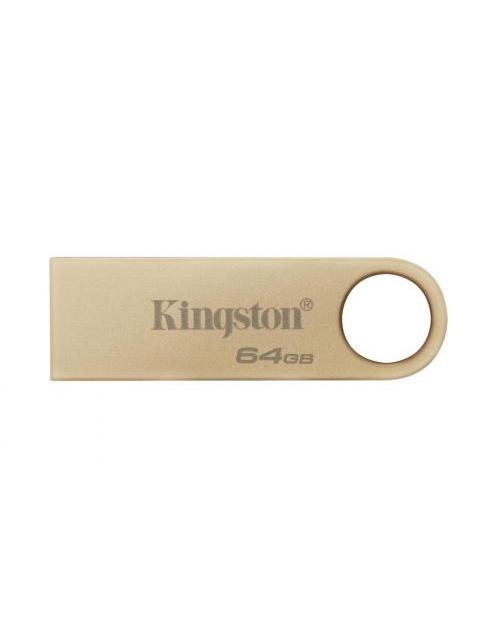 MEMORIA USB KINGSTON DATATRAVELER SE9 G3 64GB 3.2 GEN 1 METALICA ORO