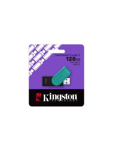 MEMORIA USB KINGSTON EXODIA S 128GB USB-A 3.0 NEGRO - ¡PRECIO LIMITADO A 5 UNIDADES POR CLIENTE! - Imagen 3