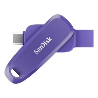 MEMORIA USB SANDISK ULTRA DUAL DRIVE 128GB USB-C 3.2 GEN 1 LECTURA 100MB-S ESCRITURA 100MB-S MORADO