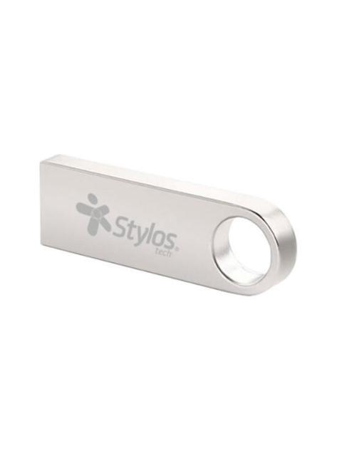 MEMORIA USB STYLOS ST100 16GB USB 2.0 PLATA 10 PIEZAS - Imagen 3