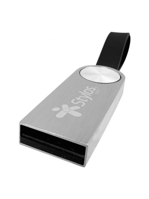 MEMORIA USB STYLOS ST300 16GB USB 2.0 LECTURA 80MB-S GRIS - Imagen 3
