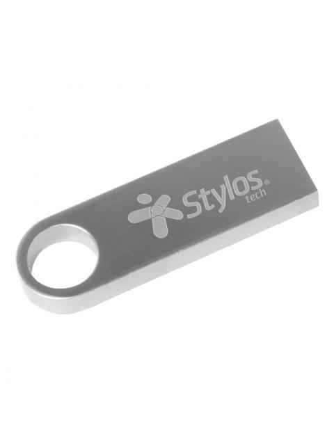 MEMORIA USB STYLOS ST500 256GB USB 2.0 PLATA - Imagen 2