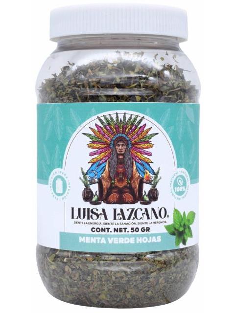 MENTA VERDE HOJAS 50 G LUISA LAZCANO