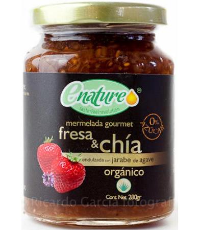 MERMELADA FRESA CHIA 280 G E-NATURE