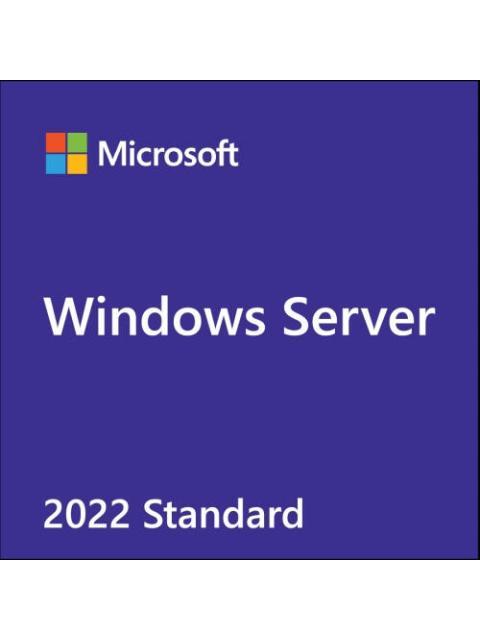MICROSOFT WINDOWS SERVER STANDARD 2022 1 LICENCIA 16-CORE 64-BIT ESPANOL DVD OEM