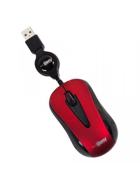 MINI MOUSE PERFECT CHOICE OPTICO EASY LINE 993353 ALAMBRICO USB 1000DPI ROJO - Imagen 2