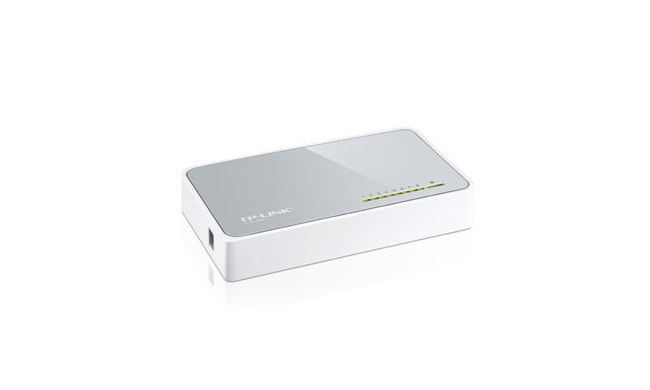 SWITCH TP-LINK FAST ETHERNET TL-SF1008D 10-100MBPS 1.6GBIT-S 8 PUERTOS 1000 ENTRADAS NO ADMINISTRABLE - Imagen 3