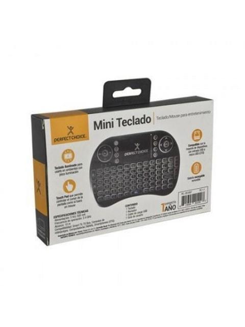 MINI TECLADO PERFECT CHOICE - INALAMBRICO - PARA SMART TV - TV BOX - TABLET - Imagen 5