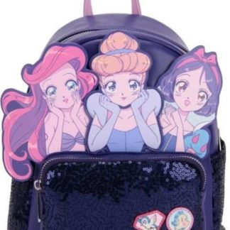 MINIMOCHILA PRINCESAS MORADO PRINCESAS