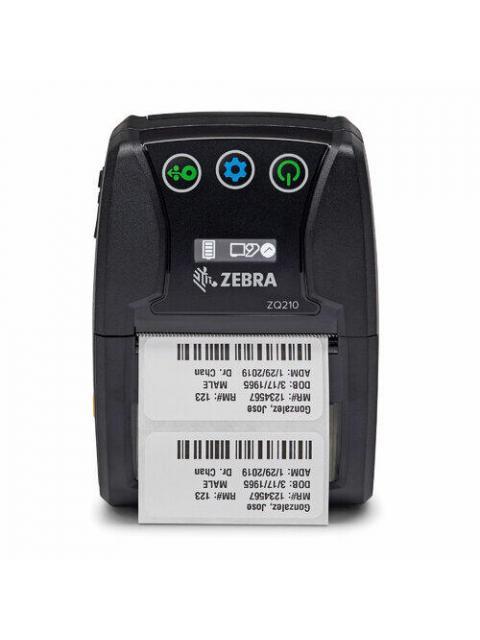 ZEBRA IMPRESORA MOVIL ZQ210 TERMICA DIRECTA INALAMBRICO 203 X 203 DPI BLUETOOTH USB NEGRO - NO INCLUYE ADAPTADOR DE CORRIENTE - Imagen 3