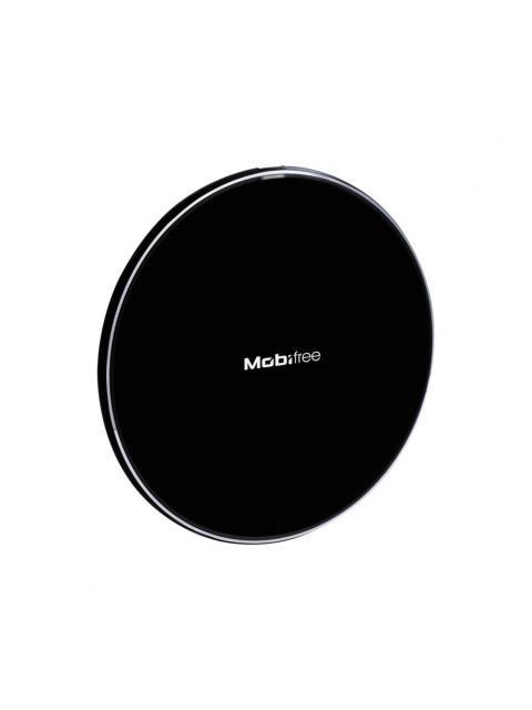 MOBIFREE CARGADOR INALAMBRICO MOBIGROUND 5V NEGRO