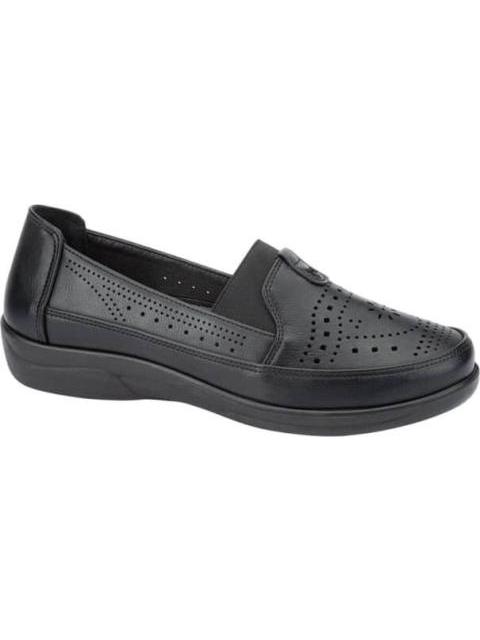 MOCASIN PERFORADO NEGRO SHOSH CONFORT - Imagen 2