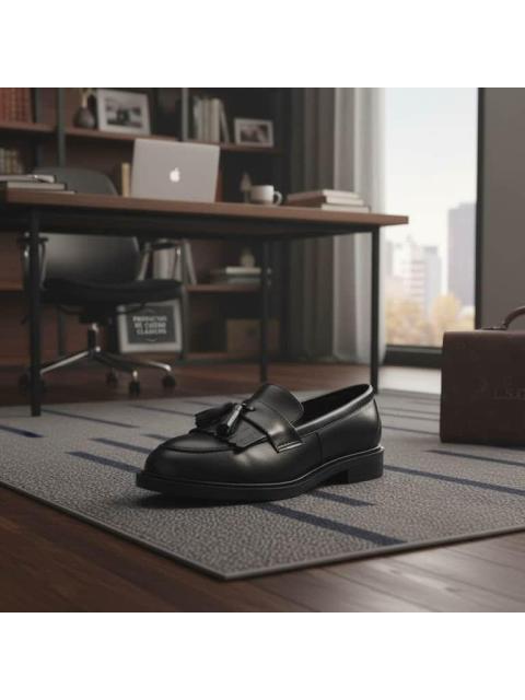 MOCASIN CON FLECOS NEGRO VI LINE FASHION