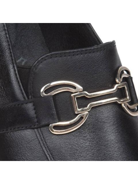 MOCASIN CON HERRAJE NEGRO FLEXI - Imagen 6