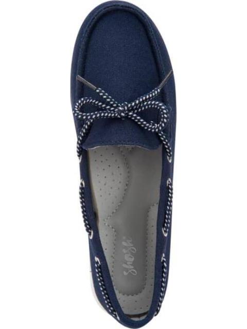 MOCASIN CON MOÑO AZUL MARINO SHOSH - Imagen 4