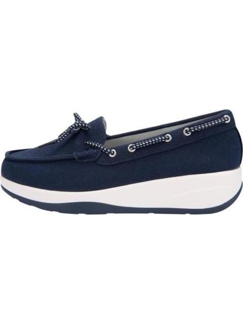 MOCASIN CON MOÑO AZUL MARINO SHOSH - Imagen 6
