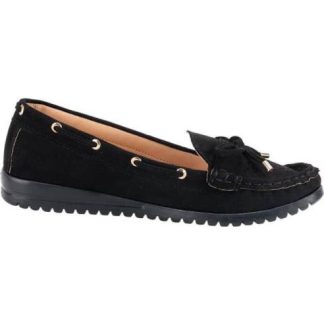 MOCASIN CON MOÑO NEGRO SHOSH