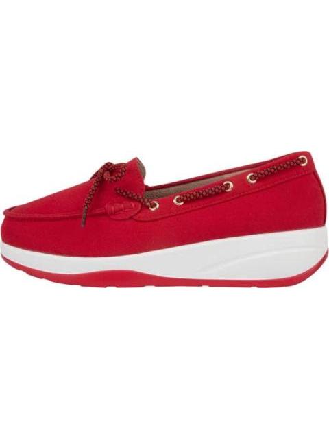 MOCASIN CON MOÑO ROJO SHOSH - Imagen 6