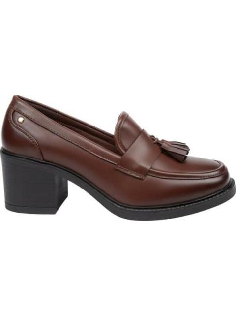 MOCASIN CON MOTAS CAFE VI LINE - Imagen 2