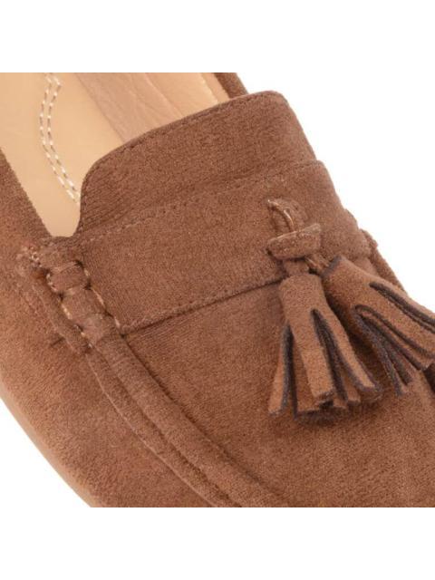 MOCASIN GAMUZA CAMEL SHOSH - Imagen 6