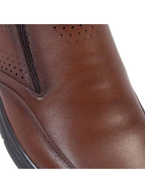 MOCASIN CONFORT PIEL BORREGO CAFE CALZADO PAZSTOR - Imagen 7