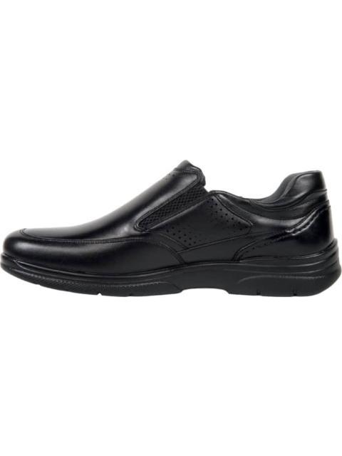 MOCASIN CONFORT PIEL DE BORREGO NEGRO CALZADO PAZSTOR - Imagen 5