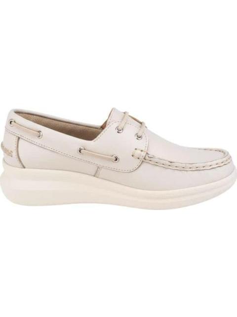 MOCASIN DE PIEL HUESO SHOSH