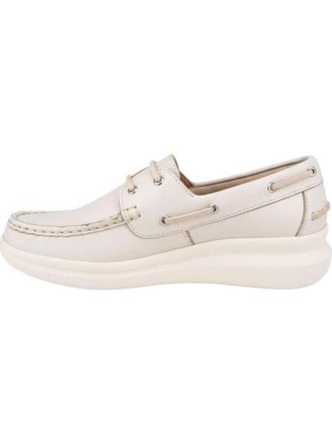 MOCASIN DE PIEL HUESO SHOSH - Imagen 5