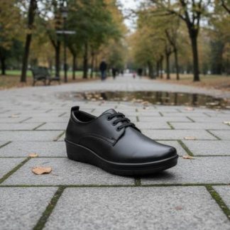 MOCASIN DE PIEL NEGRO CALZADO PAZSTOR