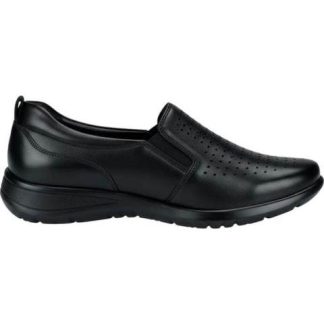 MOCASIN DE PIEL NEGRO CALZADO PAZSTOR