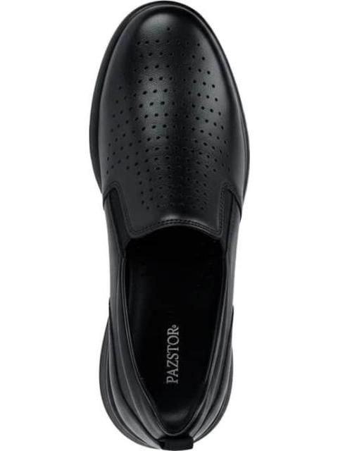 MOCASIN DE PIEL NEGRO CALZADO PAZSTOR - Imagen 3