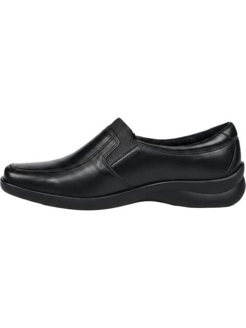 MOCASIN DE PIEL NEGRO FLEXI - Imagen 4