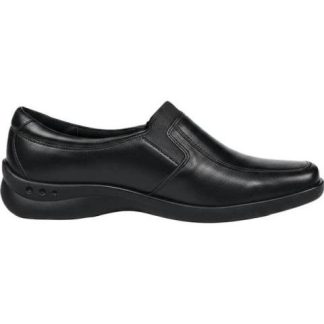 MOCASIN DE PIEL NEGRO FLEXI