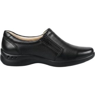 MOCASIN DE PIEL NEGRO FLEXI