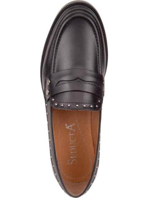 MOCASIN DE PIEL NEGRO SEDUCTA - Imagen 3