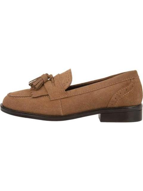 MOCASIN DE PIEL TAUPE SCHATZ COMFORT FLEX - Imagen 5