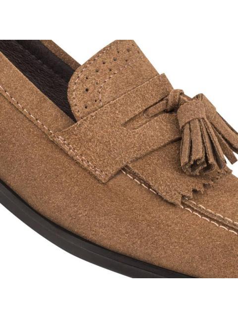 MOCASIN DE PIEL TAUPE SCHATZ COMFORT FLEX - Imagen 6