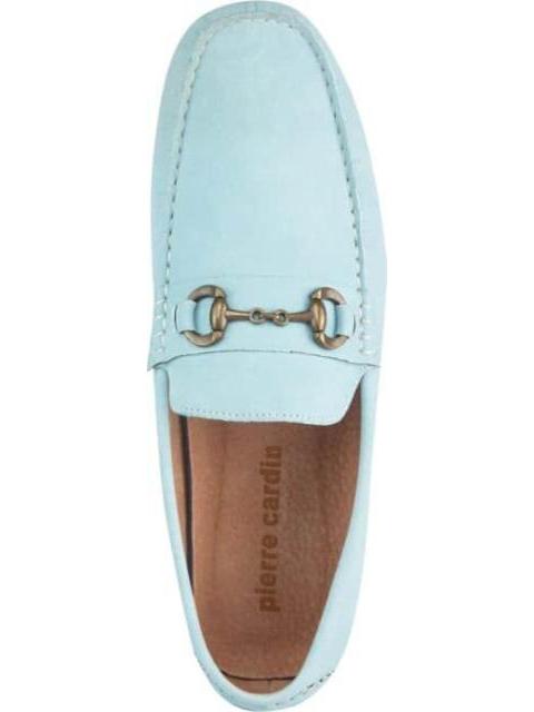 MOCASIN DRIVER AZUL CIELO PIERRE CARDIN - Imagen 3