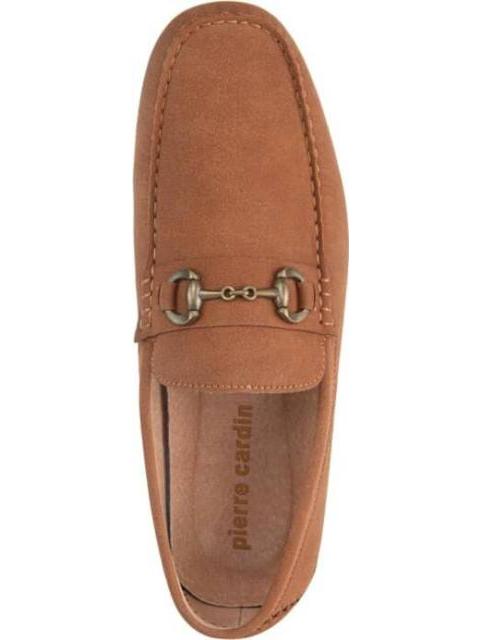MOCASIN DRIVER ROJO LADRILLO PIERRE CARDIN - Imagen 3