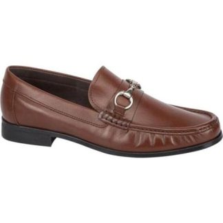 MOCASIN HERRAJE COGNAC SCHATZ