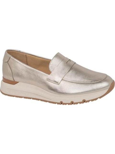 MOCASIN METALICO ORO FLEXI - Imagen 2