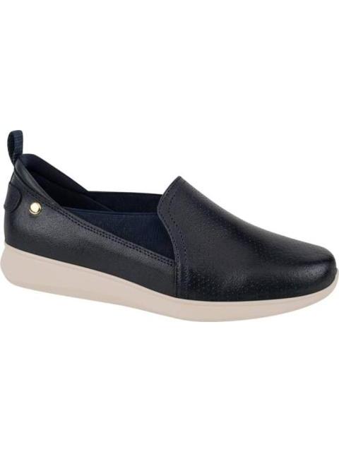 MOCASIN PERFORADO AZUL MARINO SHOSH - Imagen 2