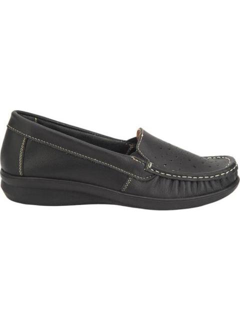 MOCASIN PERFORADO NEGRO SHOSH