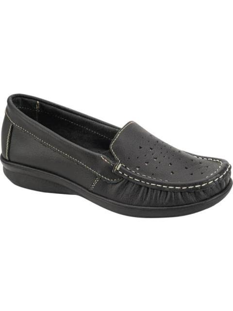 MOCASIN PERFORADO NEGRO SHOSH - Imagen 2