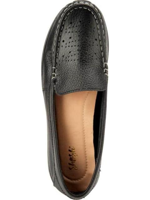 MOCASIN PERFORADO NEGRO SHOSH - Imagen 3