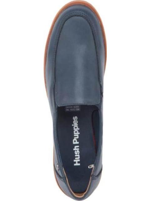 MOCASIN PIEL AZUL MARINO HUSH PUPPIES1 - Imagen 3