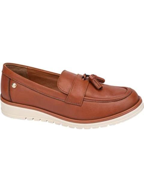 MOCASIN PIEL COGNAC HUSH PUPPIES1 - Imagen 3