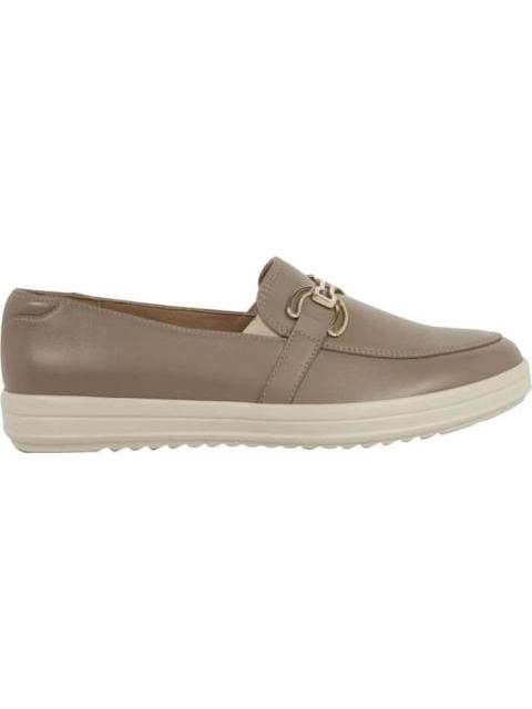 MOCASIN SUELA LIGERA TAUPE FLEXI