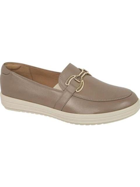 MOCASIN SUELA LIGERA TAUPE FLEXI - Imagen 2